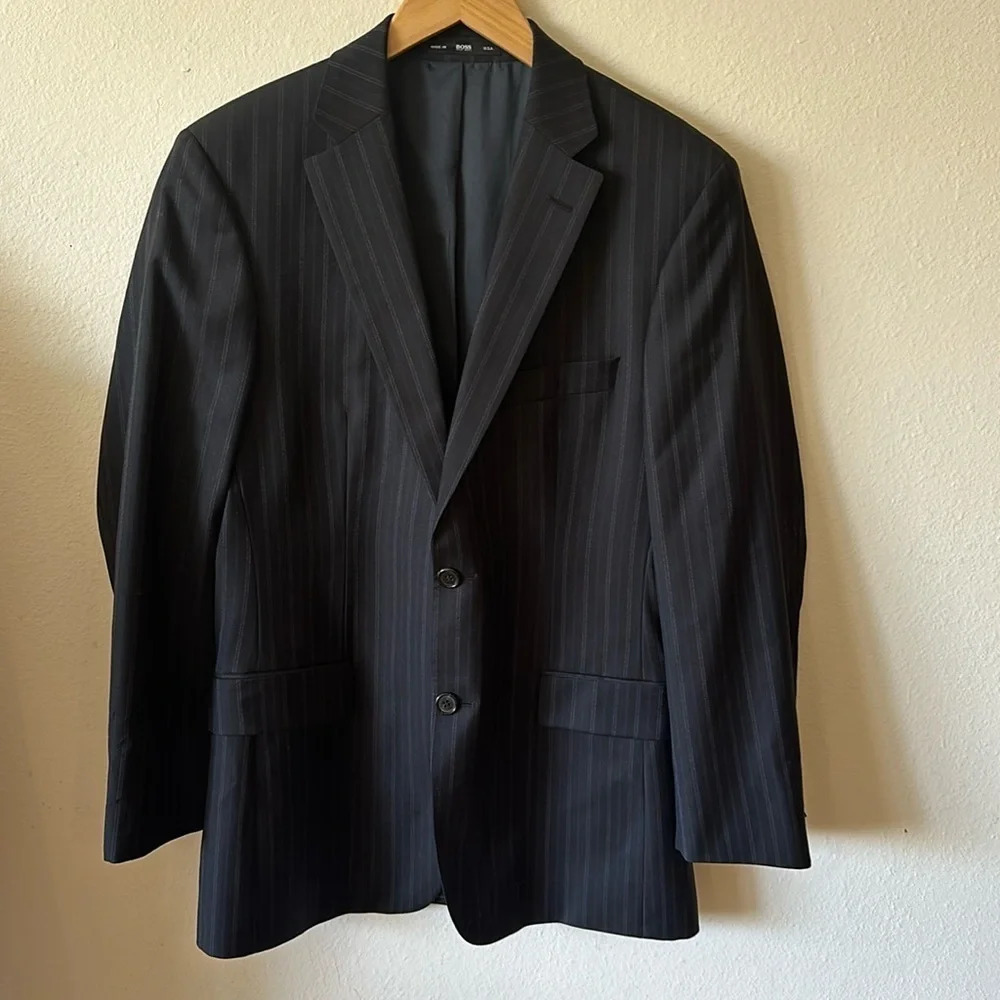 Hugo Boss sz 38 R Blazer suit‎ jacket great pre owned condition